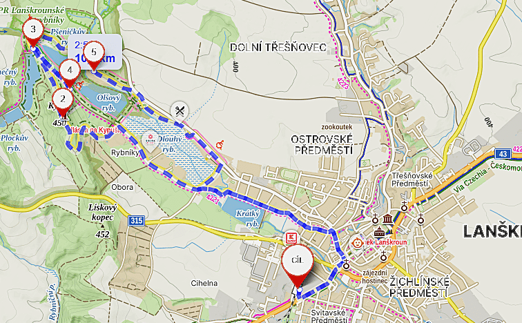 Lanškroun 8. listopadu