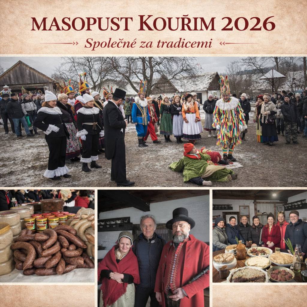 Masopust v Kouřimi